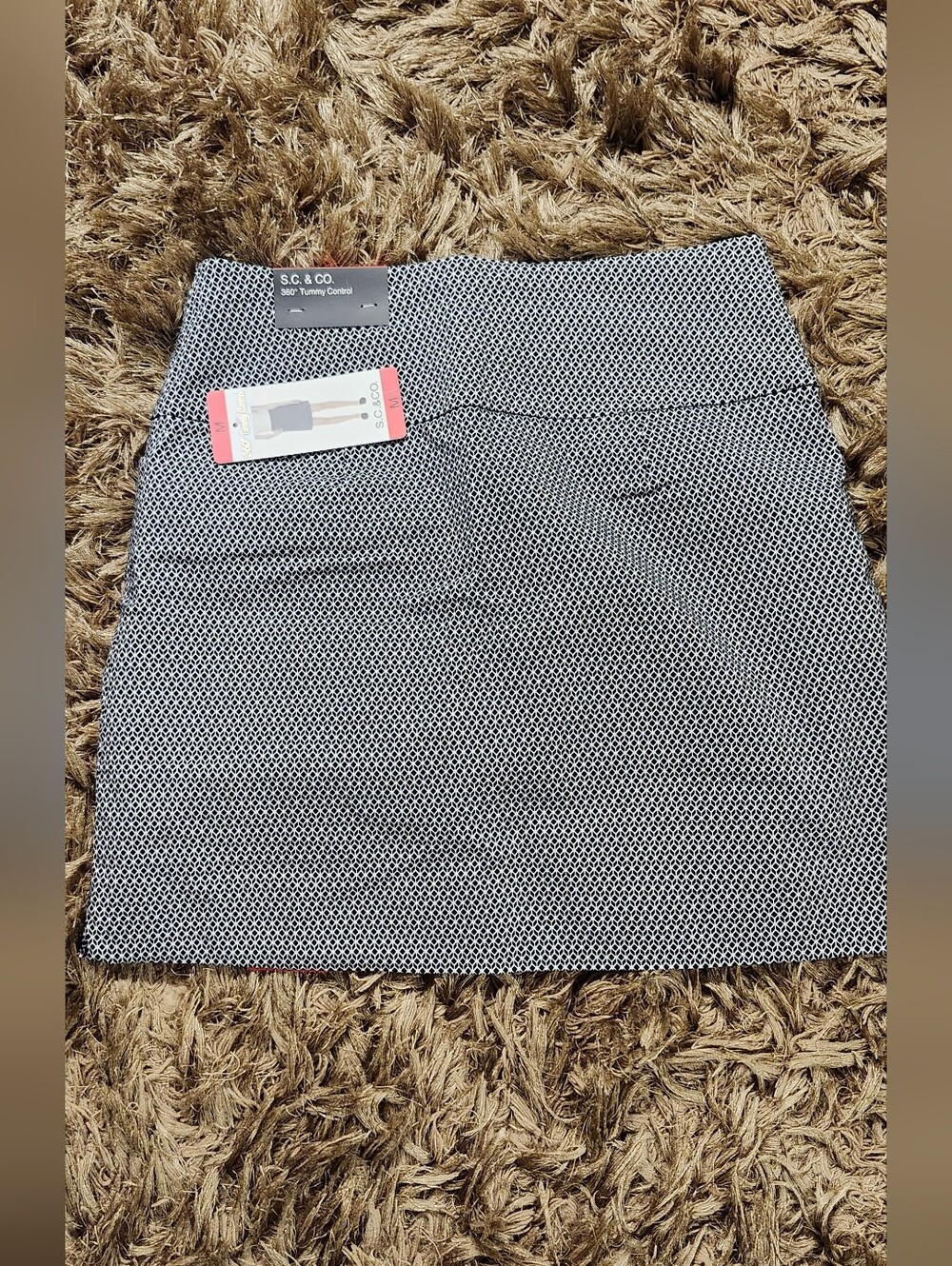 NWT S.C. & CO. Printed Golf Tennis Skort Size Medium 18" Length